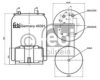 FEBI BILSTEIN 46391 Boot, air suspension